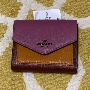 Coach trifold wallet